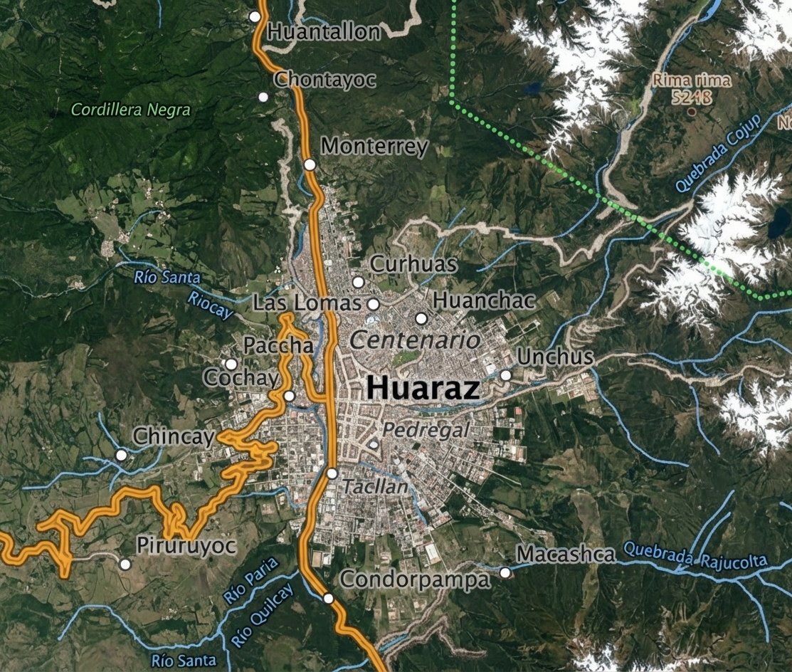 Mapa de Cobertura Huaraz e Independencia